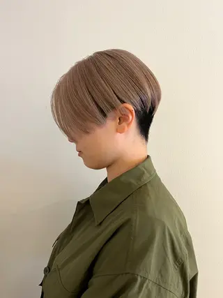 ショート 渡邊 穂乃美のヘアスタイル