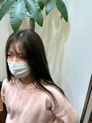 ロング 大島 龍興のヘアスタイル