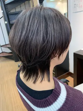 ショート カラー IORI #韓国ヘア#髪質改善のヘアスタイル
