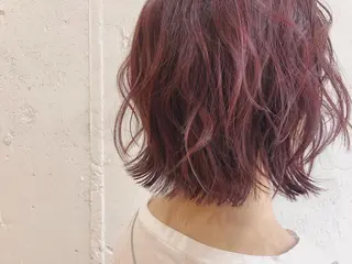 ミディアム カラー ふくだ りさ【ciAo!】のヘアスタイル