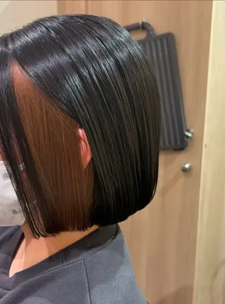 ショート カラー 個室サロン🕊️ 飯塚優希のヘアスタイル