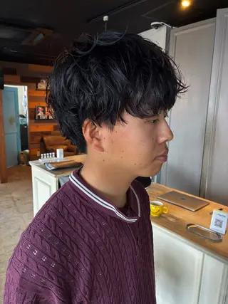 パーマ メンズ 新規再来率No.1 金山/メンズパーマのヘアスタイル