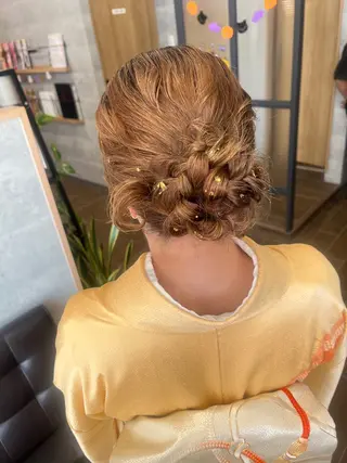 ヘアアレンジ mai /Lita中央橋のヘアスタイル