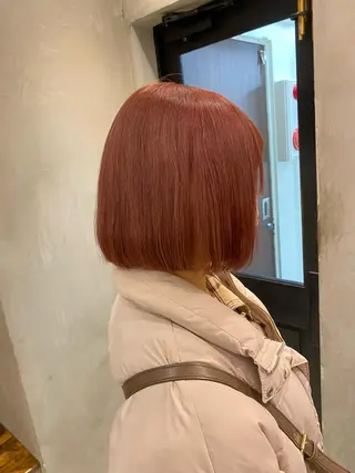 セミロング 新宿/顔周りカット +レイヤー=しずく♩のヘアスタイル