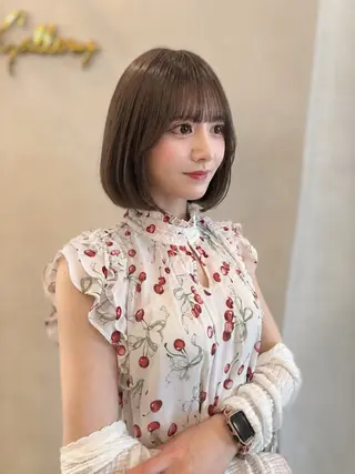 ミディアム ‎Lby home 🪽mikuのヘアスタイル