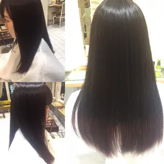 ロング カラー 【ツヤ髪美容師】 ツダケイスケのヘアスタイル