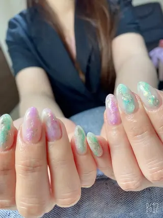 ネイル 鶴橋wooone nail.rieのネイルデザイン