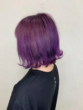 ミディアム カラー 仙台×ブリーチ 斎藤相慶のヘアスタイル