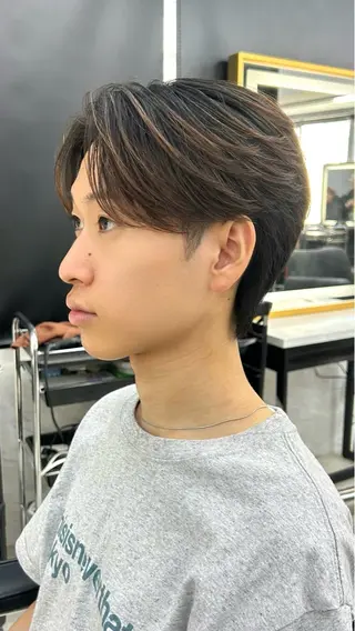ショート パーマ メンズ メンズスタイリスト 前田雄輝のヘアスタイル