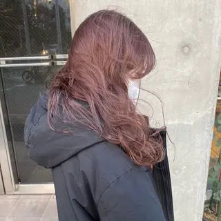 ロング カラー ruki/梅田【ラベ ンダー・グレージュ】のヘアスタイル