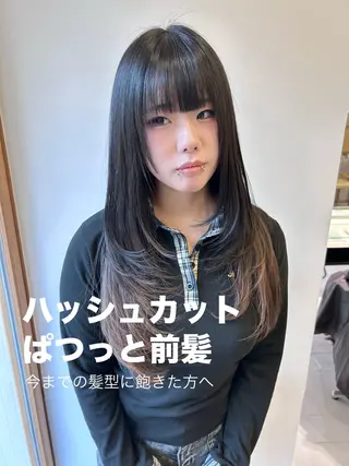 ロング レイヤーカット⛓ hina🩶のヘアスタイル