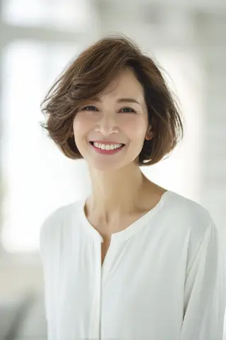 ショート 銀座東銀座【白髪染め 髪質改善】伊藤誠のヘアスタイル
