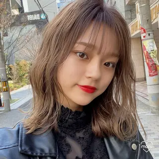 カラー 関東 蓮太のヘアスタイル