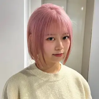 ショート カラー ハイトーン/ボブ 🎀sonokaのヘアスタイル