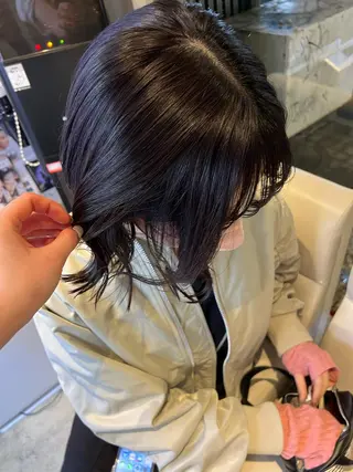 ショート カラー 透明感カラー🌱 🍑Kotone🍑のヘアスタイル