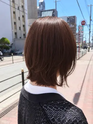 ミディアム カラー みきゆうか🫧 大人可愛い製造機🫧のヘアスタイル