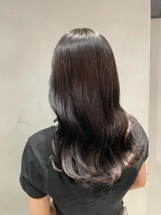 セミロング カラー ヘアアレンジ 艶髪/レイヤーカット 🐣misakiのヘアスタイル