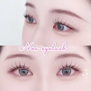 マツエク・マツパ Noa eyelashのマツエク・マツパデザイン