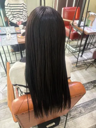 ロング 西村 弘輝 パーマ/艶髪カラーのヘアスタイル