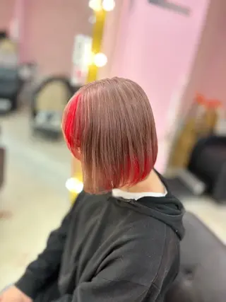 ショート カラー 甘ふわgirly🎀 ハイトーン🤍Ramのヘアスタイル