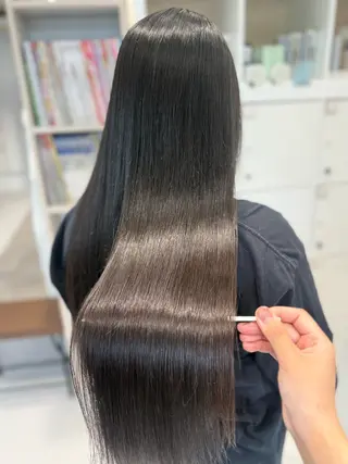 ロング 山崎結菜 髪質改善💎のヘアスタイル