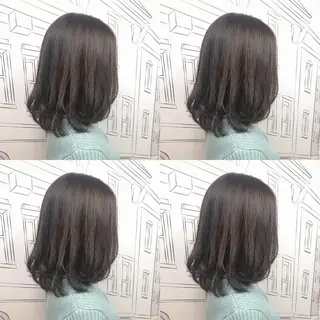 ミディアム カラー TOMOKA 艶髪/髪質改善🫧のヘアスタイル