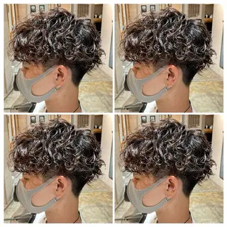 パーマ メンズ メンズパーマ特化 店長望月謙二郎のヘアスタイル