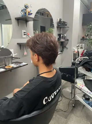 ショート メンズ 🌹ミラクル美容師 🌹ブリーチくっぽのヘアスタイル