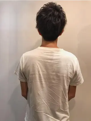 ショート パーマ メンズ 中村 梨沙のマツエク・マツパデザイン