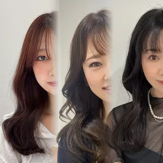 ロング MIZUKI🫧ྀི 韓国ヘアAFLOATのヘアスタイル