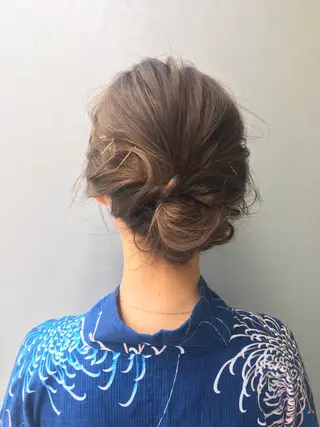 ヘアアレンジ 渋谷/韓国風 西原直樹のヘアスタイル