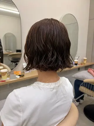 パーマ うる艶カラー銀座 美容師⭐️こうへいのヘアスタイル