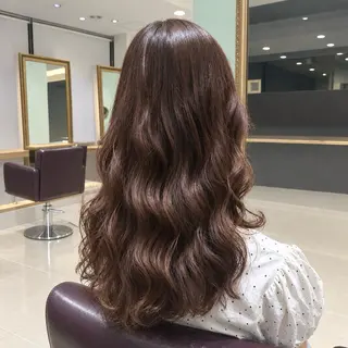ロング パーマ 韓国風/コテ巻き風 パーマ🌿るいのヘアスタイル