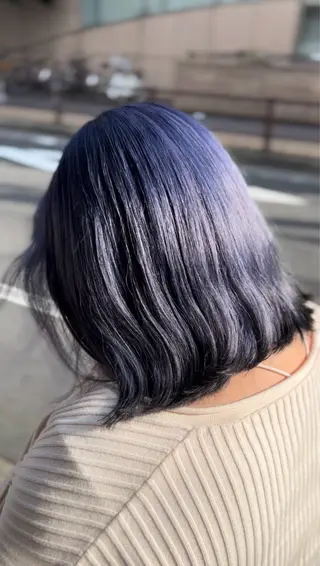 ミディアム カラー 山﨑 雅史のヘアスタイル