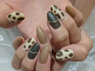 ネイル coffret.富雄 きしむらるりのネイルデザイン
