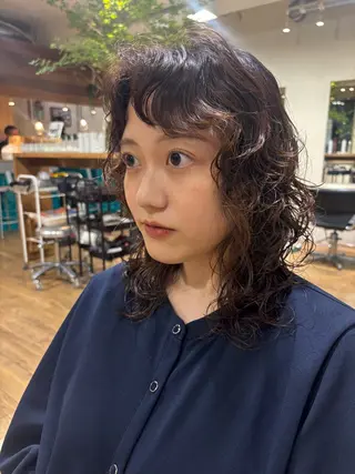 ミディアム パーマ kaito パーマ募集!🙌のヘアスタイル