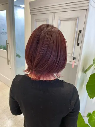 ミディアム カラー soil ミヤタケのヘアスタイル