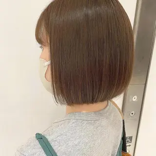 カラー 韓国っぽ水光肌カラー マンツーマン🫧なおのヘアスタイル