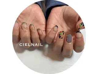 ミディアム cielnail 祇園のネイルデザイン