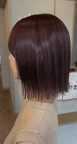 ショート 🫧𝒓𝒊𝒏𝒂 /水光カラー💎のヘアスタイル