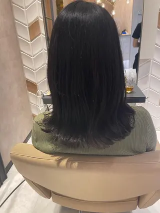ミディアム 🫧美髪縮毛矯正 🫧SEKIのヘアスタイル