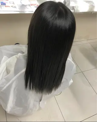 ミディアム カラー 髪質改善・白髪ぼかし /お悩み対応カラーのヘアスタイル