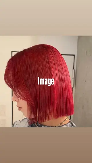 ショート カラー マ ナのヘアスタイル