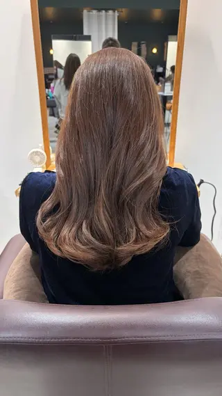 ロング カラー ここね/透明感 カラー/ナチュラルのヘアスタイル