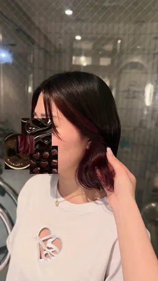 カラー ᴍᴏᴇ 〈 en. 〉のヘアスタイル