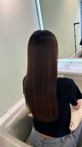 ロング 中島 綾香のヘアスタイル