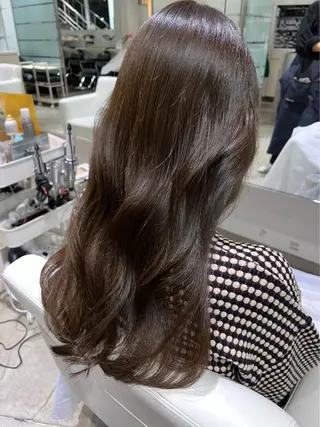 ロング カラー レイヤー/透明感 カラー　いくらまゆのヘアスタイル