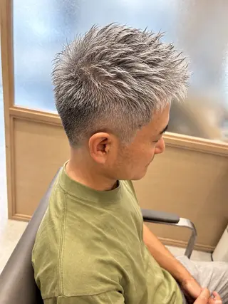 ショート メンズ 久木原 ゆりのヘアスタイル