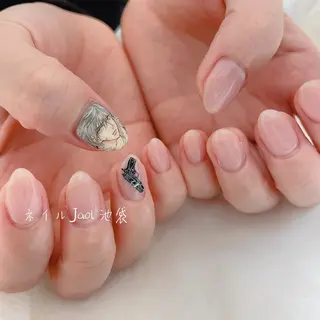 ミディアム ネイルJaol 池袋のネイルデザイン