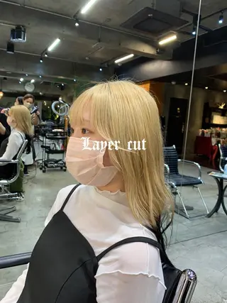 ロング カラー メンズパーマ特化 🌟Gakutoのヘアスタイル